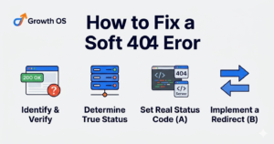 how to fix soft 404 error