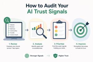 how to audit you AI trust signal